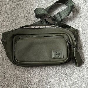 Lug Green shoulder /belt bag